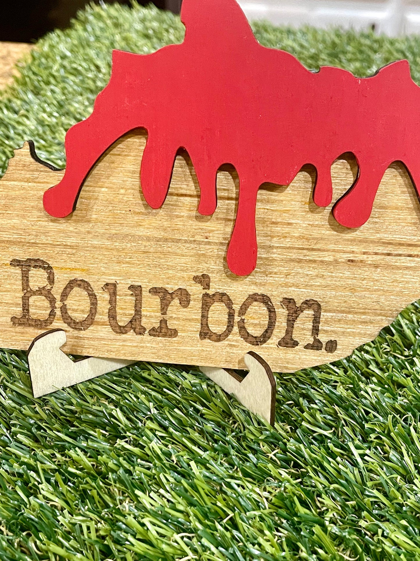 Kentucky State Bourbon Shelf Sitter