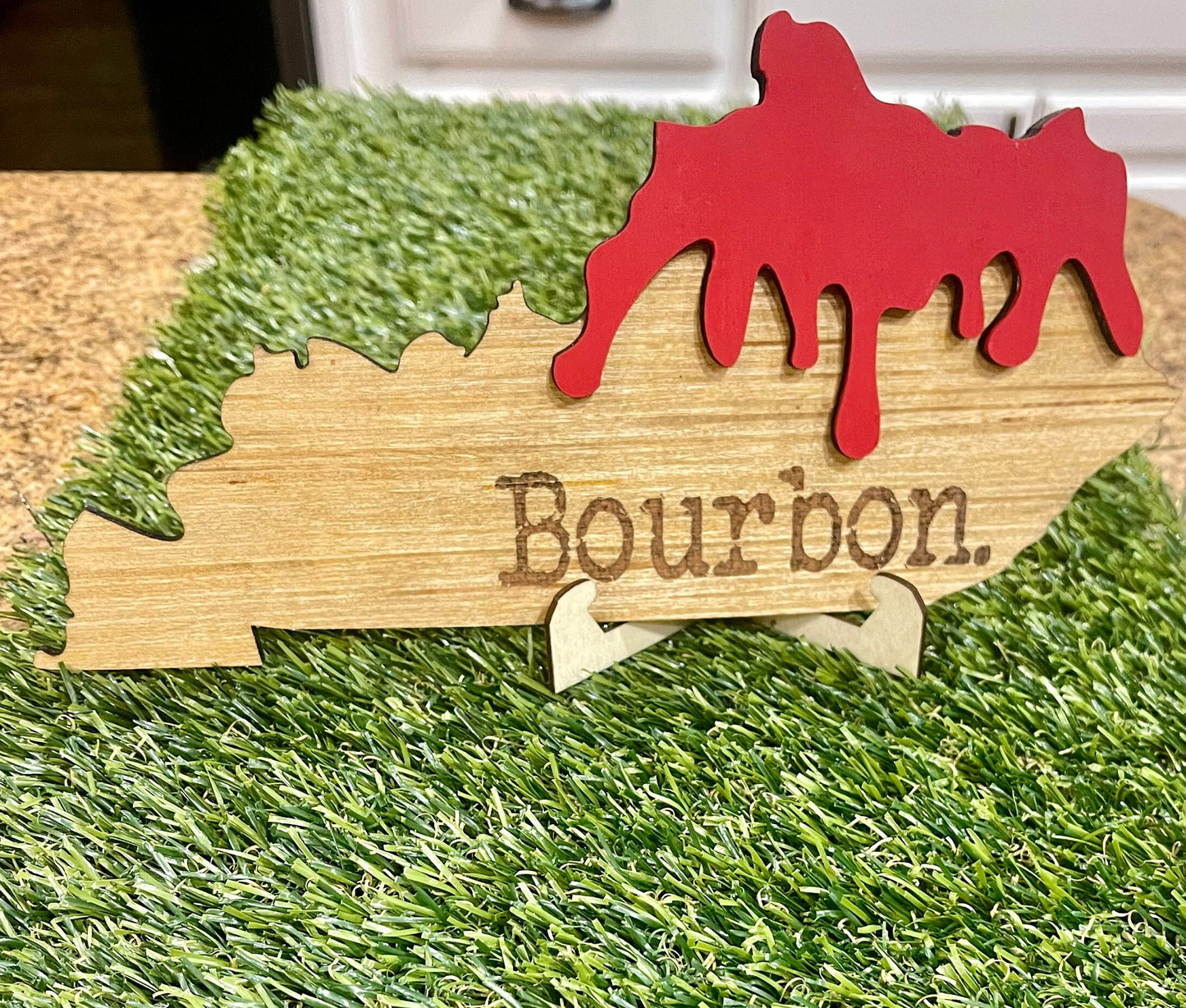 Kentucky State Bourbon Shelf Sitter