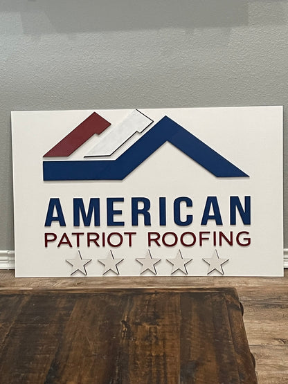Custom design/Your Logo Sign in 3D