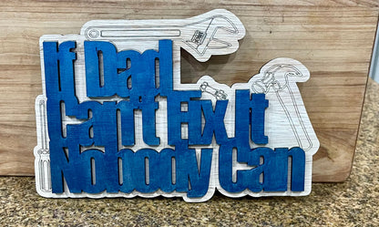 Father's Day/Dad Wooden Plaque